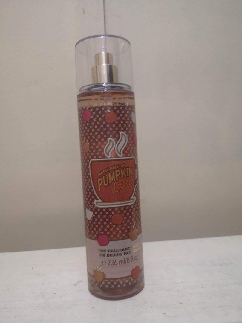 Bath & Body Works Mist Marshmallow Pumpkin Latte (Category: Body Care) located in Mandaluyong City. Submitted by izavez (Listing ID 1234621445, Image 1). Description: Bath & Body Works Mist Marshmallow Pumpkin Latte Not used, from Dubai.