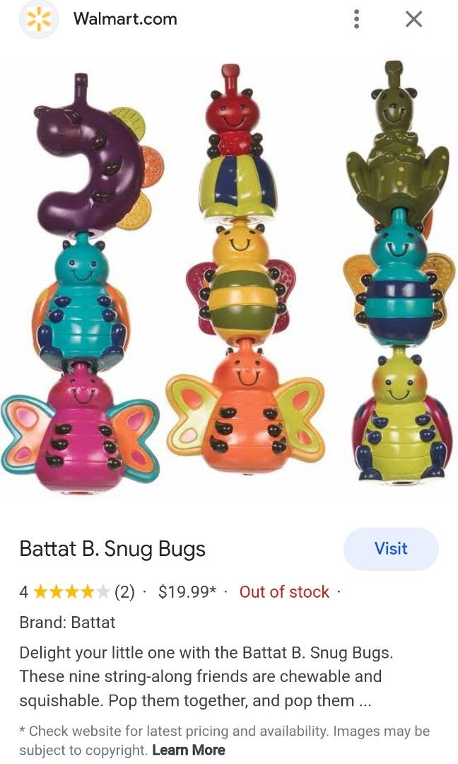 B best sale snug bugs