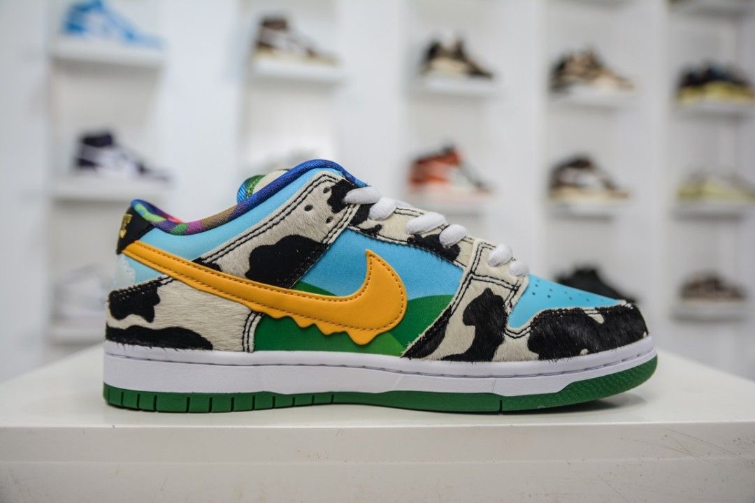 Ben s Jerry x Nike SB Dunk Low Chunky Dunky 2020 CU3244 100 Normal Box