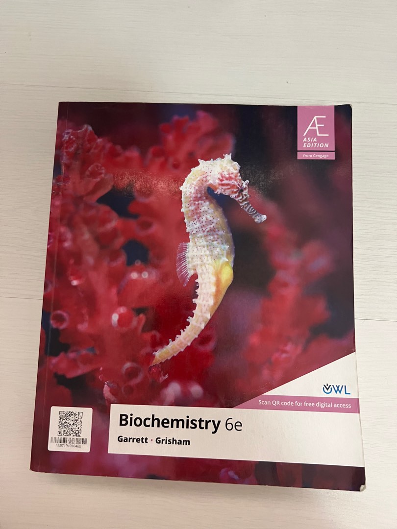 Biochemistry Book, Hobbies & Toys, Books & Magazines, Textbooks On ...