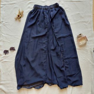 Blue Beach Cover-up Skirt