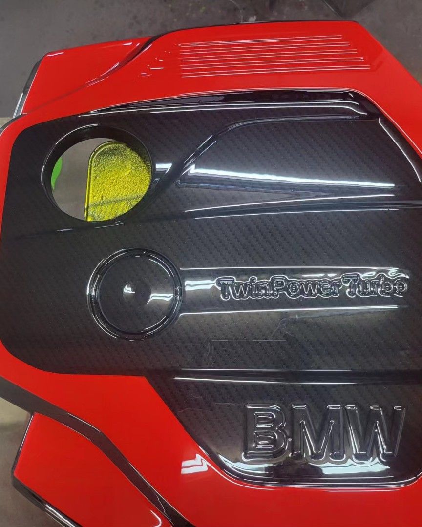 BMW Engine Cover Makeover at 7 Angelz, Car Accessories, Accessories on