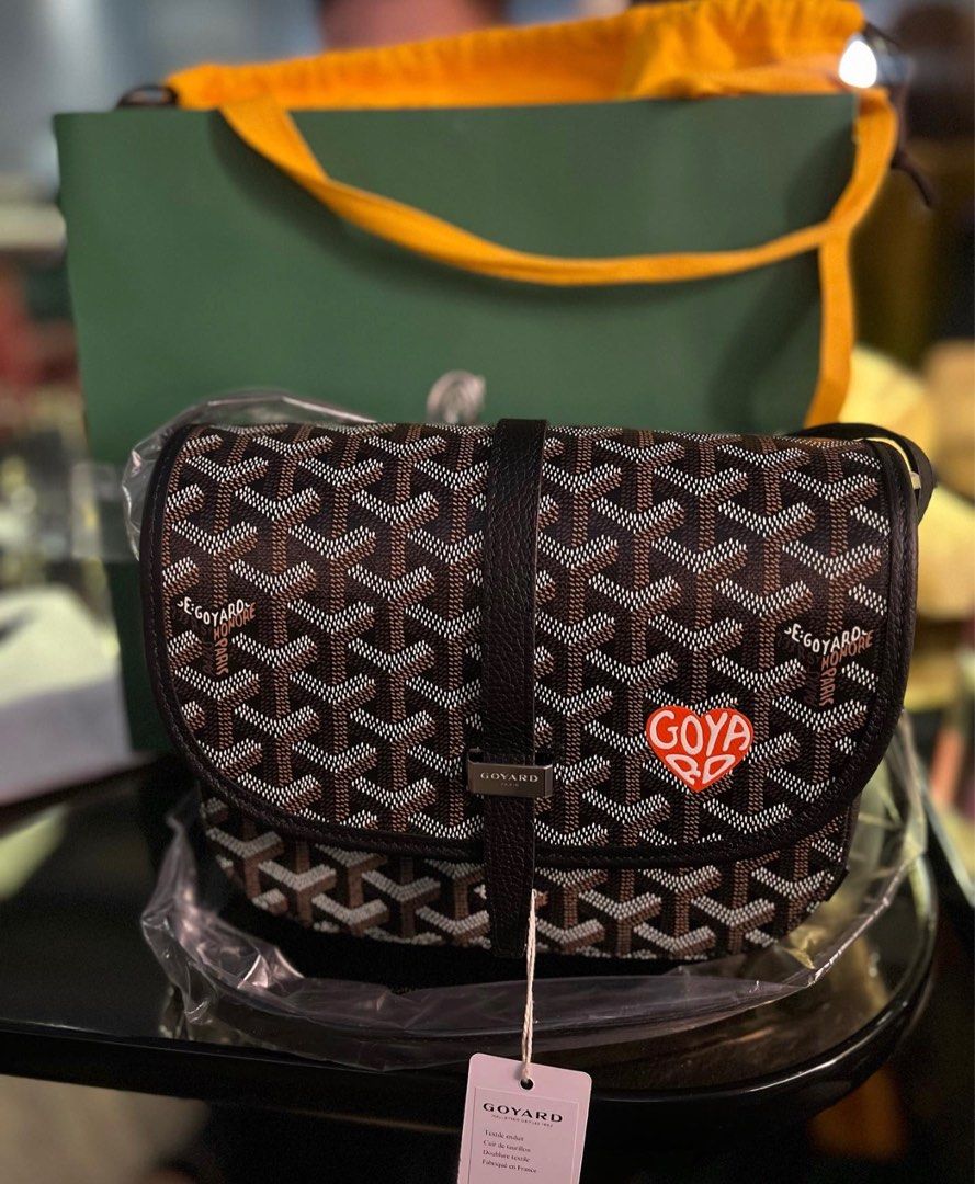 Goyard custom name stamping, Luxury, Bags & Wallets on Carousell