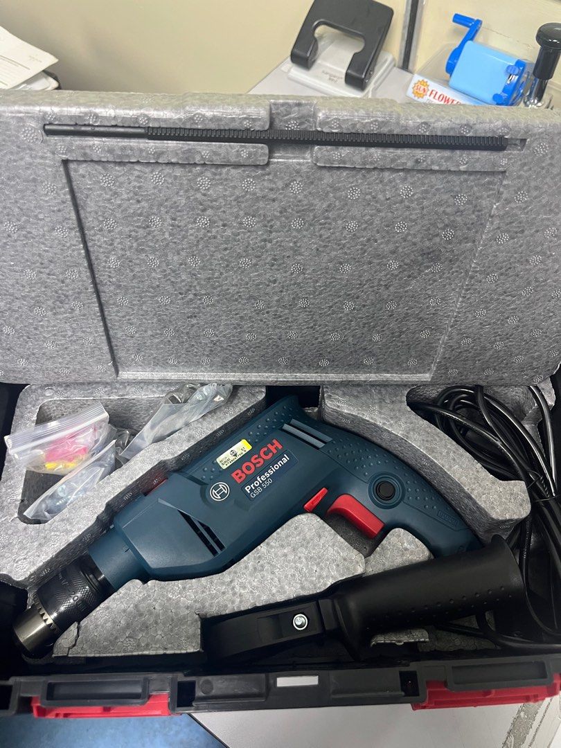Bosch Impact Drill GSB 550 For Rent, TV & Home Appliances, Electrical