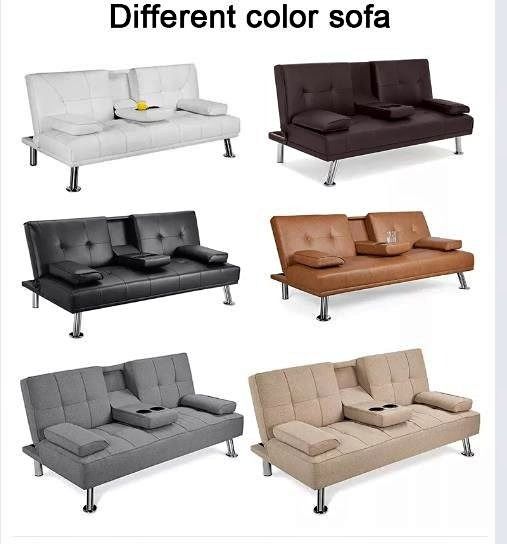 BRAND NEW SOFA BED (Category: Sofas) located in Makati City. Submitted by commercialappliances (Listing ID 1234452248, Image 2). Description: Color WHITE,KHAKI GRAY,BLACK,GRAY,BROWN, SPECIFICATION: Material : Other,wood Style Eclectic: American retro Sofa Type:Sofa-Bed Upholstery: Faux Leather 1. Foldable, dual-purpose sofa, changing bed in one second, good load-bearing performance, 2. One thing with dual use, saving space, stable and durable, en