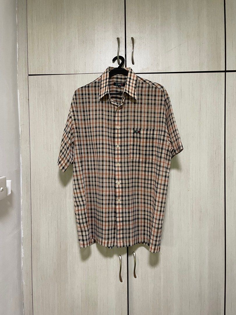 Burberry best sale shirt dupe