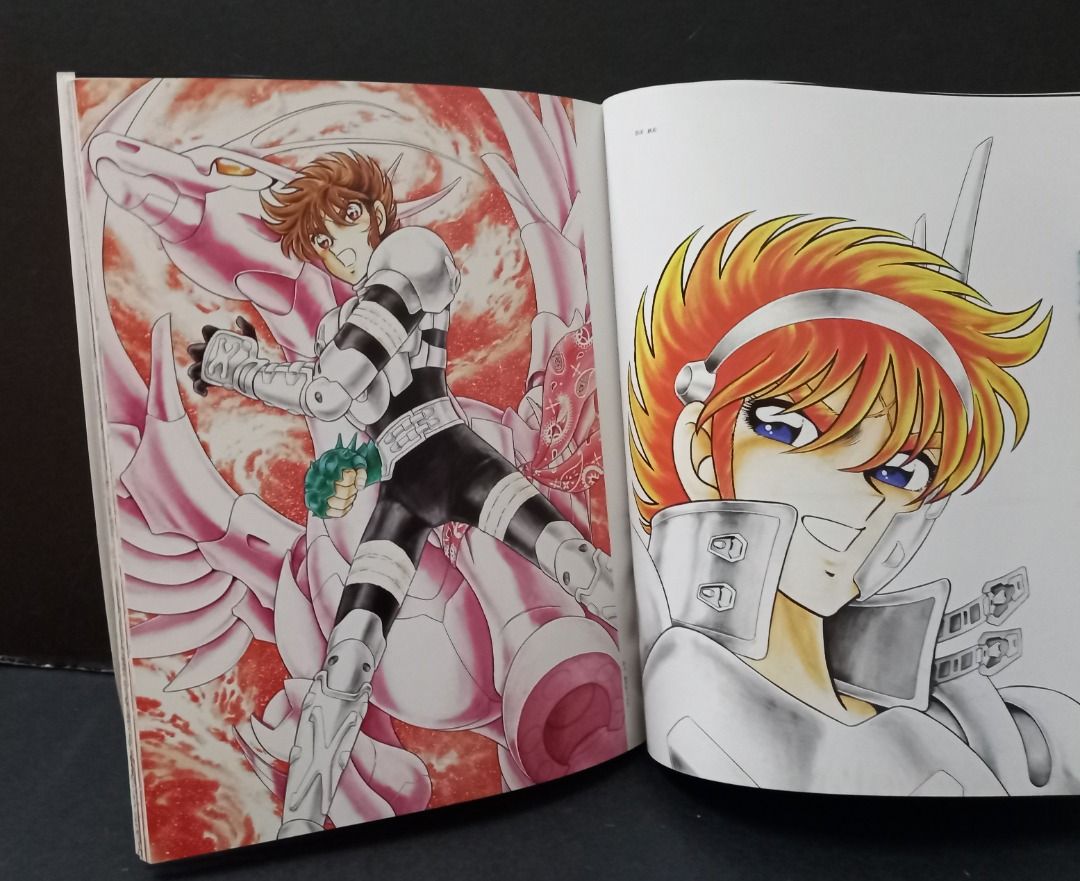 車田正美イラスト集　BURNING BLOOD MASAMI KURUMADA
