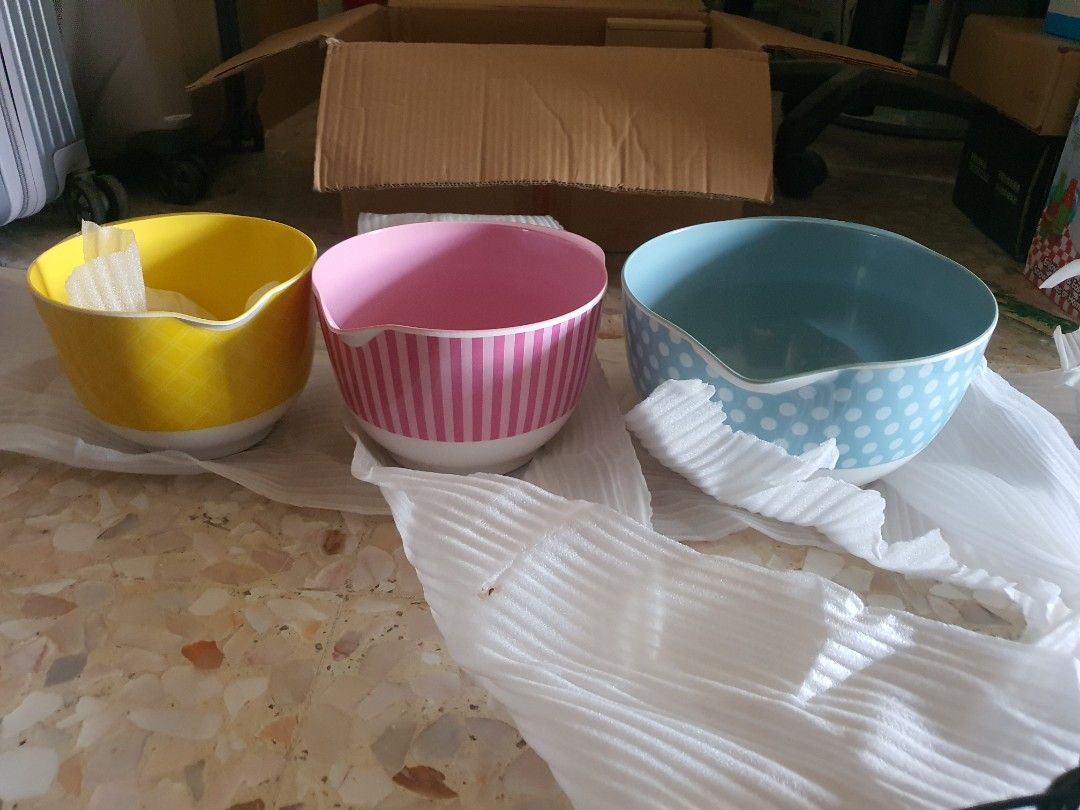 Cake boss mixing bowls sale