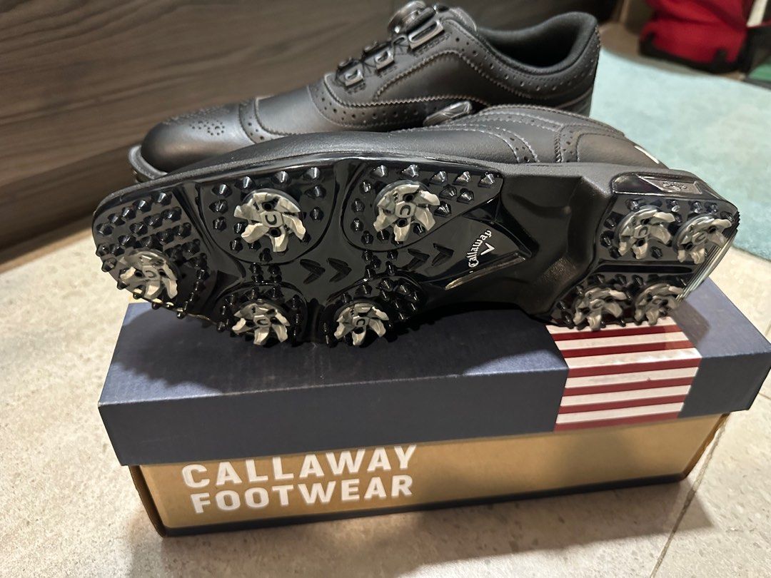 Callaway Tourprecision Black golf shoes, Sports Equipment, Sports   Games, Golf on Carousell