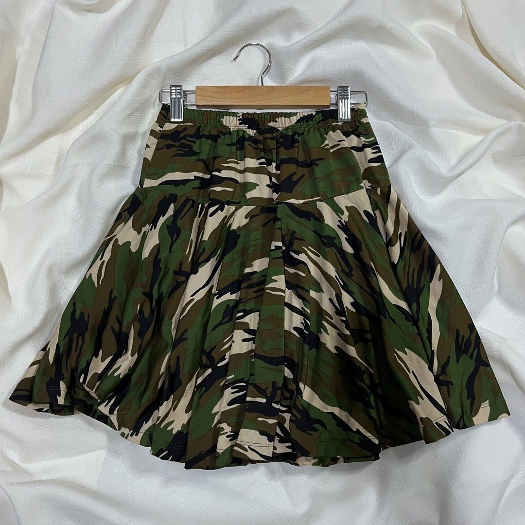Camouflage 2025 skater skirt