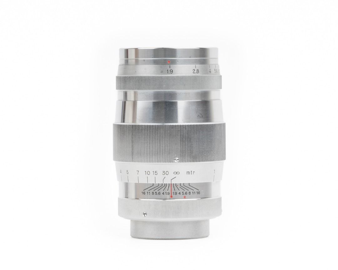 美品】canon/キャノン CANON LENS 85mm f1.9 ライカL39マウントレンズ