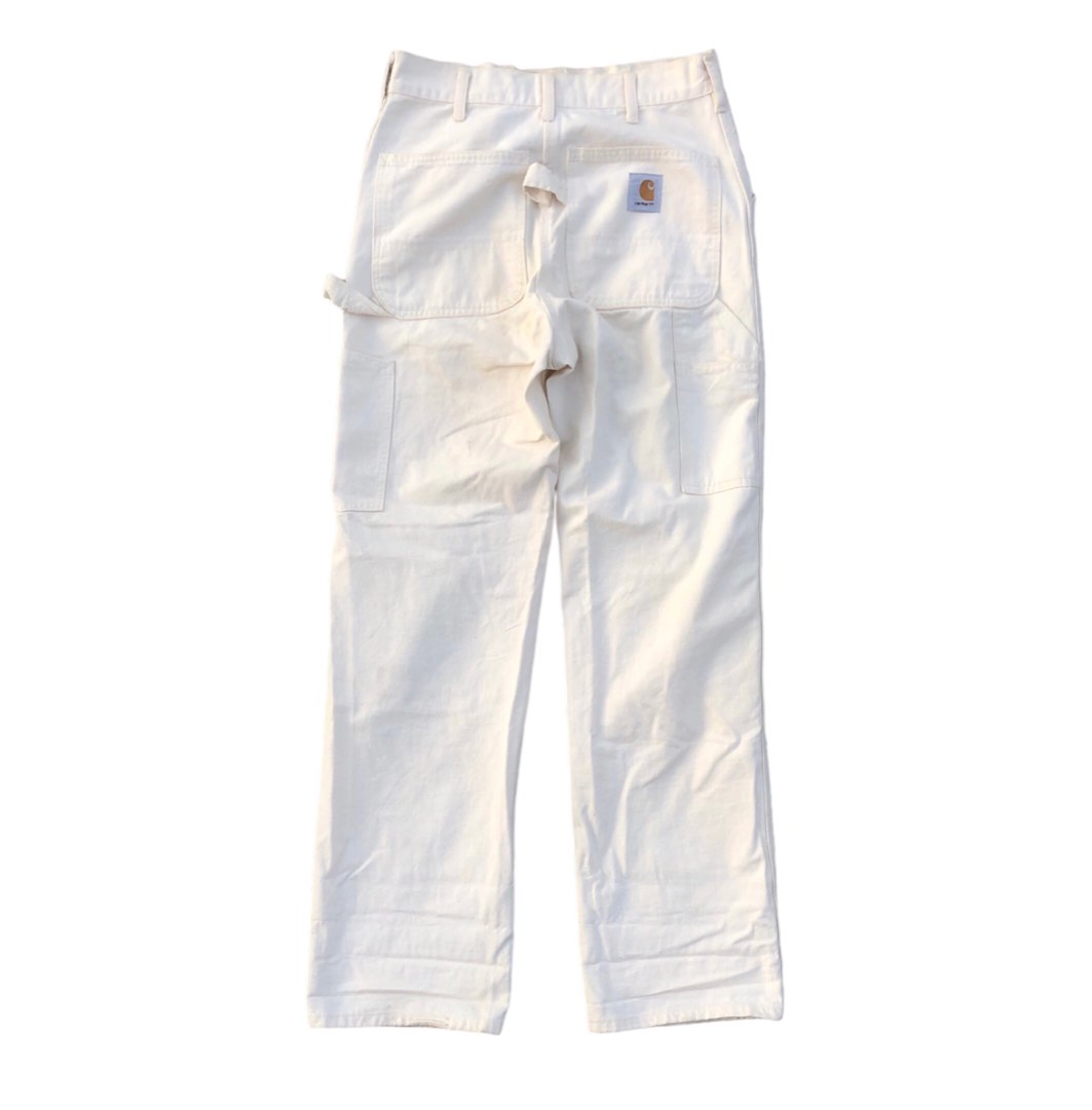 Carhartt white carpenter hotsell pants
