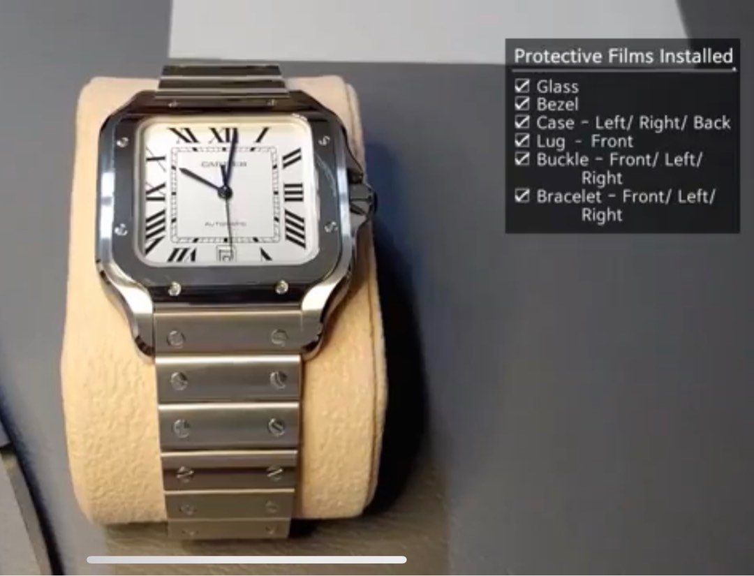 Cartier santos hotsell 2018 large