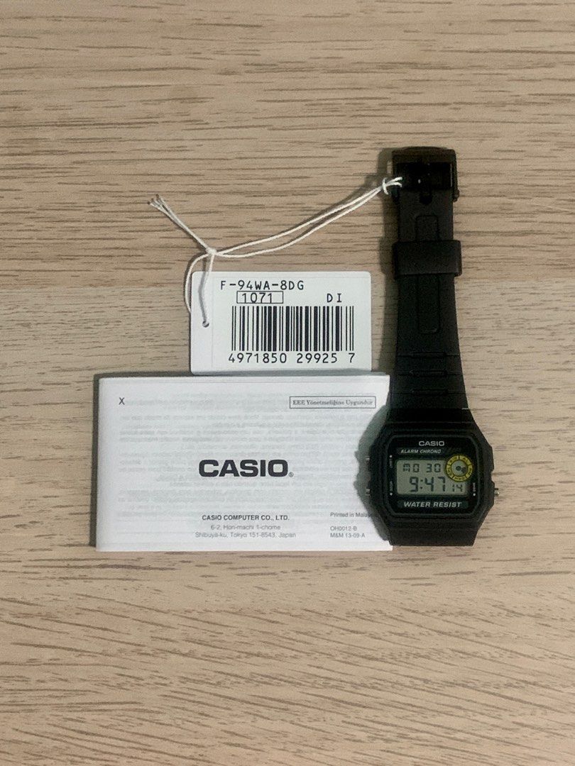 Casio sales 1071 f94w