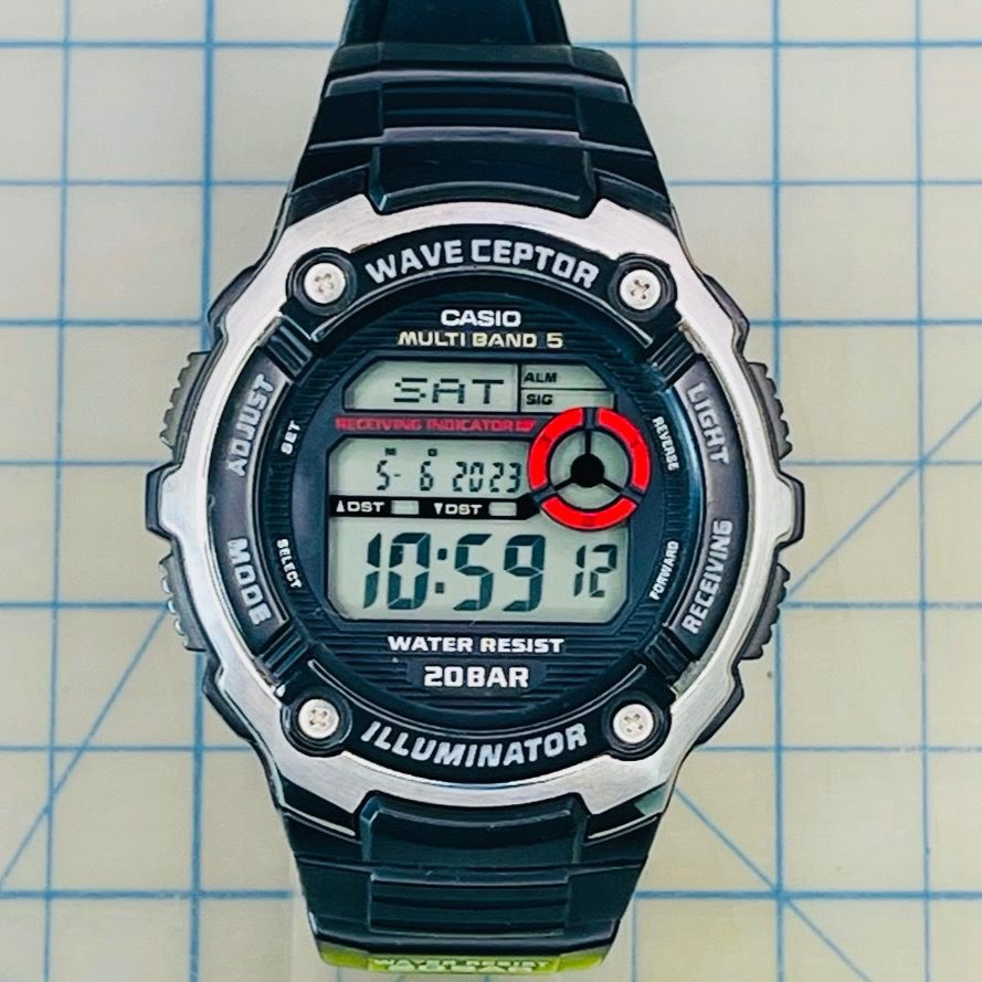 Casio wave ceptor alarm sale