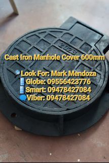 Cast Iron Manhole Cover 600mm (Fabrication Available)