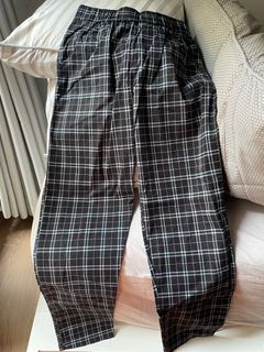 Celana Motif Kotak Kotak / Tartan
