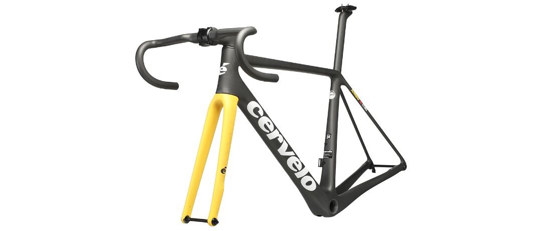 sold Cervelo R5 Disc Frameset Jumbo Visma Black Gold 2023