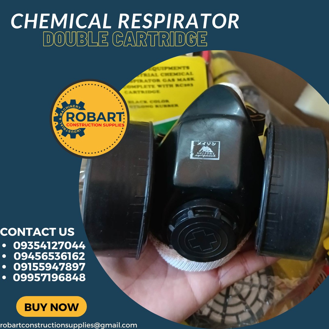 Chemical Respirator Double Cartridge on Carousell