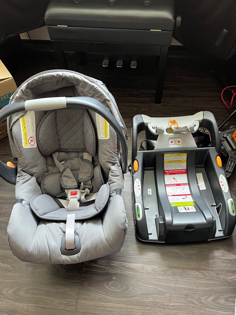 Chicco Mini Bravo Plus Stroller and Car seat, Babies & Kids, Going Out