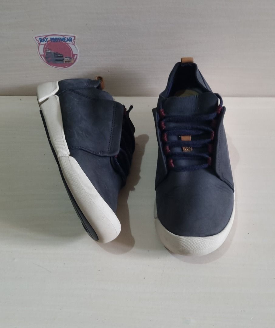 CLARKS Tri Bella Navy Trainers