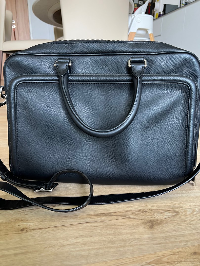 Coach briefcase for sale!, Men's Fashion, Bags, Briefcases on Carousell