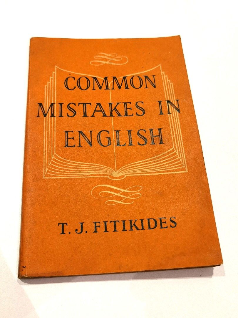 Common Mistakes In English Book