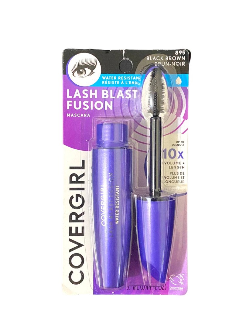 Covergirl Lash Blast Fusion Mascara Water Resistance Black Brown 13