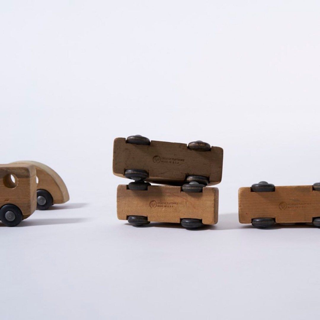 Creative Playthings Vintage Toys, set of 7, Hobbies & Toys