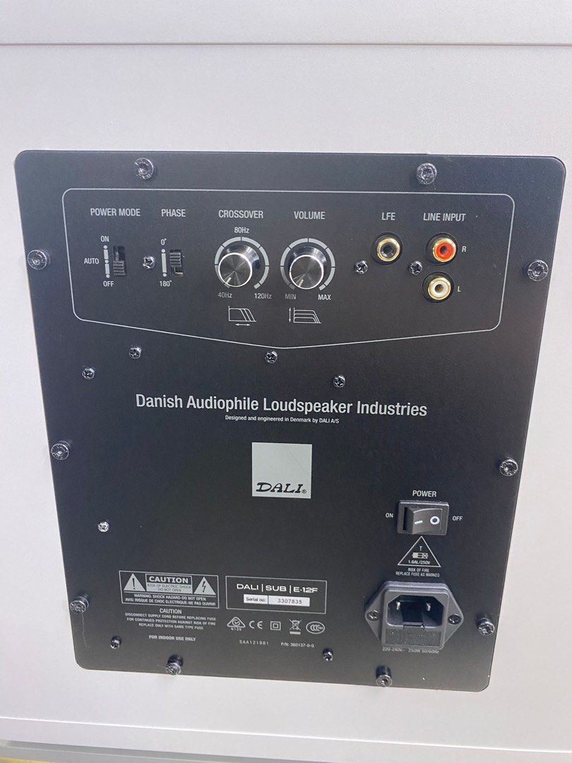 Dali Sub E12F, Audio, Soundbars, Speakers & Amplifiers on Carousell