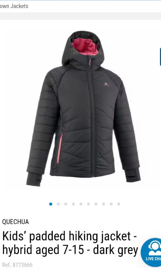 Quechua padded top jacket