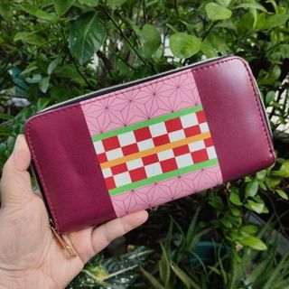 Demon Slayer Nezuko  Long Zipped Wallet