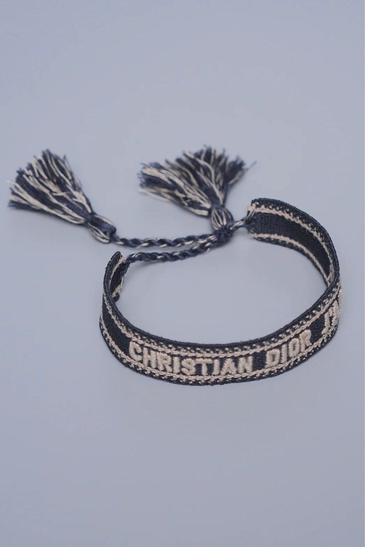 Christian dior yarn bracelet hotsell