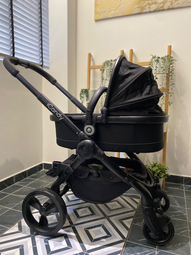 ICandy Double Stroller (Black Edition), Babies & Kids, Going Out ...