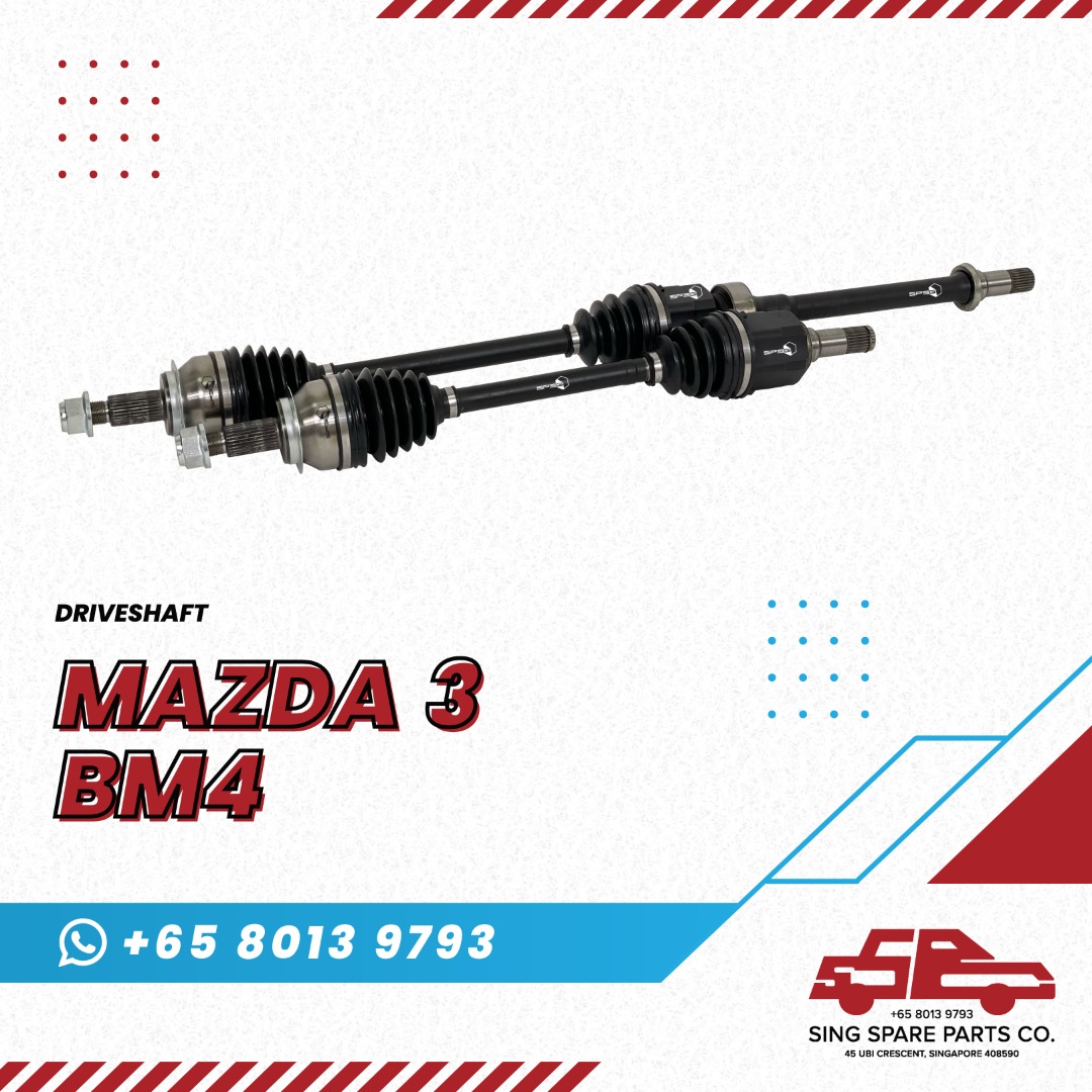 Driveshaft & Power Steering Rack & Pinion for Mazda 3 BM series, Car