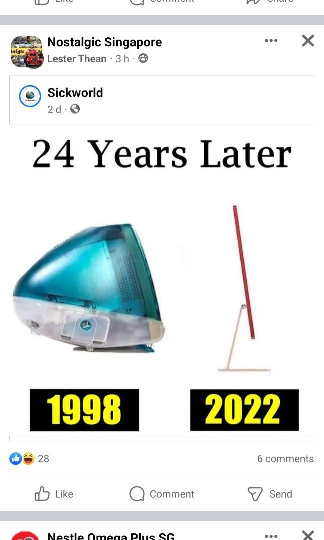 Dummy iconic iMac for display purpose only., Computers & Tech, Parts