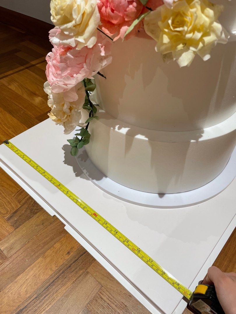 For Rent Dummy wedding cake with wafer paper flowers, Everything Else