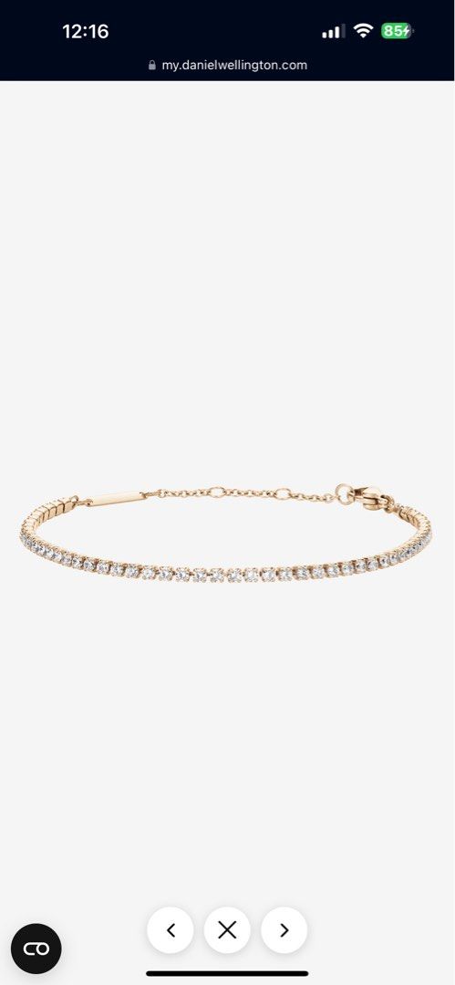 Dw bracelet rose gold store