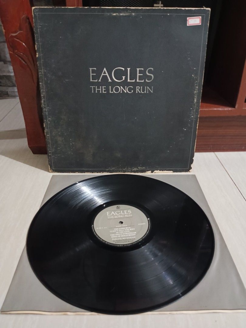 Eagles The long run, Vinyl plaka