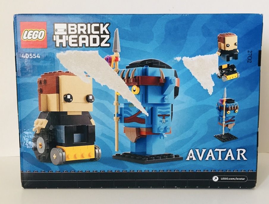 LEGO BrickHeadz Jake Sully & his Avatar (40554) Building Set 