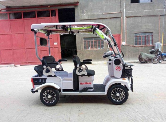Electric bicycle 4 wheels electric bikes (Category: Bicycles) located in Quezon City. Submitted by brandmanila (Listing ID 1234515231, Image 3). Description: ALLSET MANILA EBIKES ⚡GOLF CART AIR⚡ 📍SALE 59,999📍 ⭐MOTOR: 800 WATTS ⭐BATTERY: 60V 20MAH ⭐SPEED: 35KPH ⭐DISTANCE: 50KMs ⭐DRUM BRAKE ⭐BUILT IN SPEAKER ⭐MINI FAN ⭐KEY LESS ENTRY ⭐ANTI THEFT ALARM ⭐FREE RAIN COVER FACEBOOK PAGE CONTACT US.