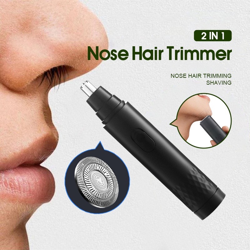 XOOMRSCP Nose & Ear Hair Trimmer for Men, Painless USB
