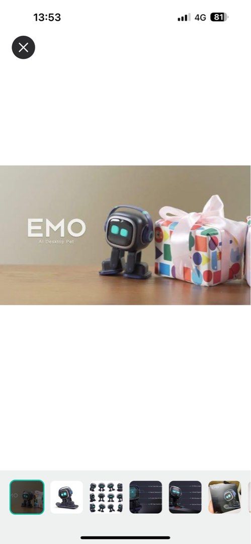 EMO Launch video: The Coolest AI Desktop Pet with Personality and Ideas. 