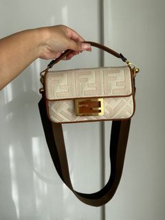 Fendi - Authenticated Baguette 1997 Re-Edition Handbag - Glitter Multicolour for Women, Very Good Condition
