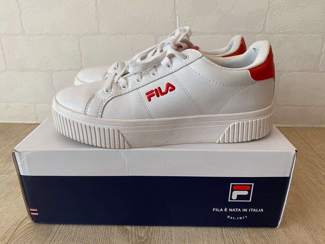 Fila court shoes deluxe bold shiny Women #39 s Fashion Footwear Sneakers