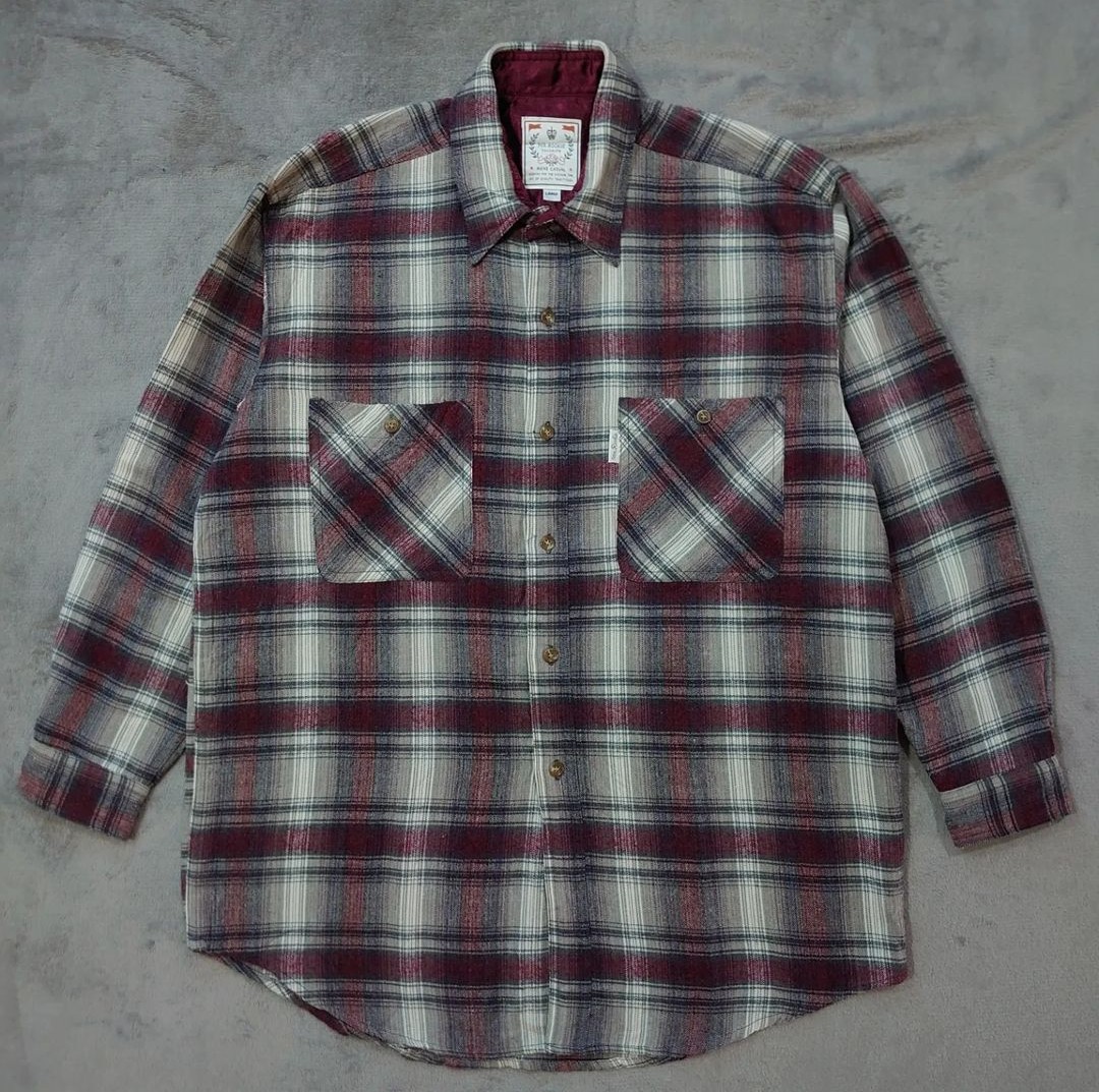 Flannel veterano wool 2pocket by Mr. Rookie vintage on Carousell
