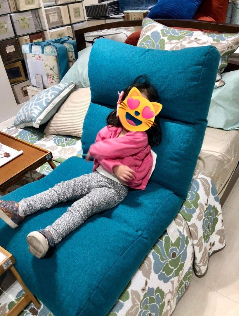 Scandinavian Floor sofa (fully reclinable), Furniture & Home Living