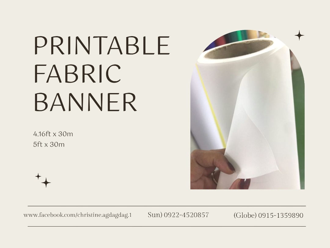 FOR SALE!! Printable Fabric Banner on Carousell