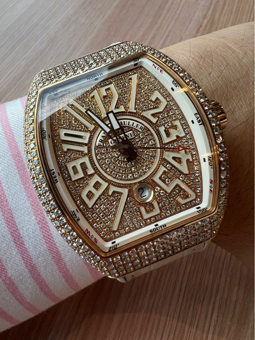 Franck muller store vanguard diamond price