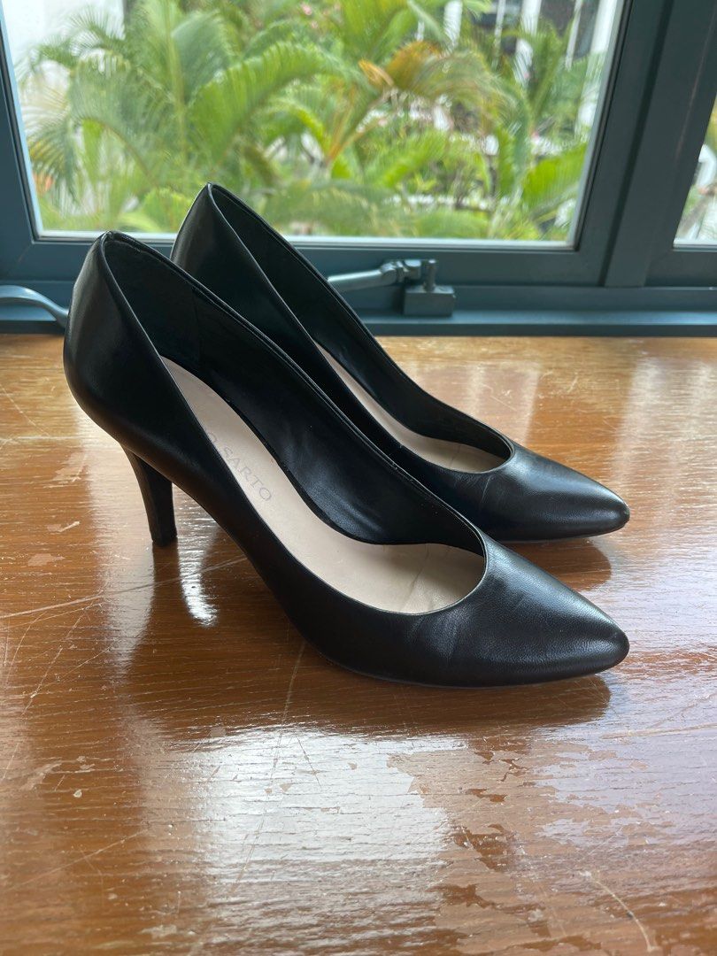 Franco Sarto Black Heels